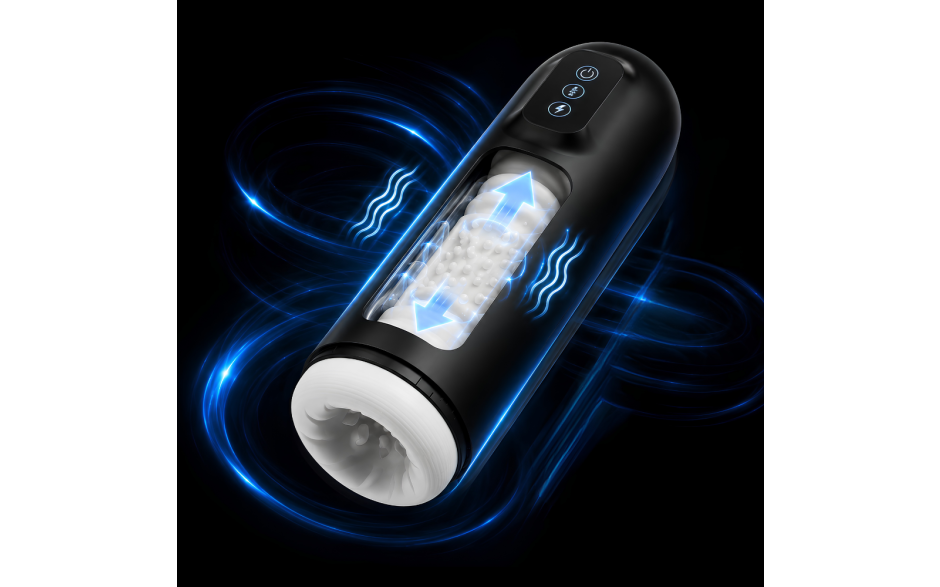 Daytona Man Exo Auto Thrusting Vibrating Masturbator USB Rechargeable Masturbator Secondary image