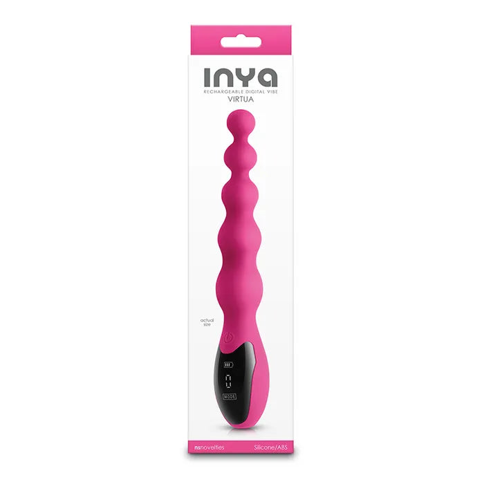 NS Novelties INYA Virtua USB Rechargeable Beaded Vibrator 23.9cm NS Novelties