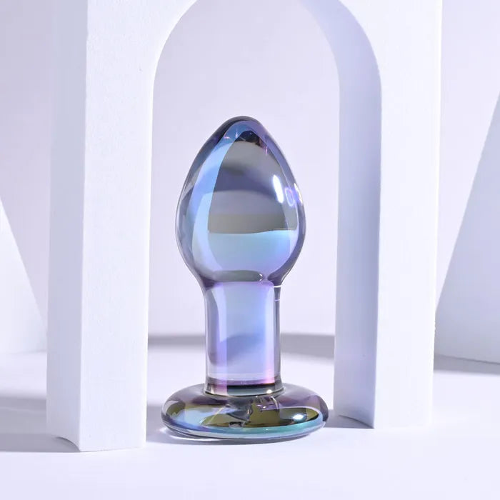 Playboy Pleasure JEWELS PLUG Glass Butt Plug 8.5cm Clear Secondary image