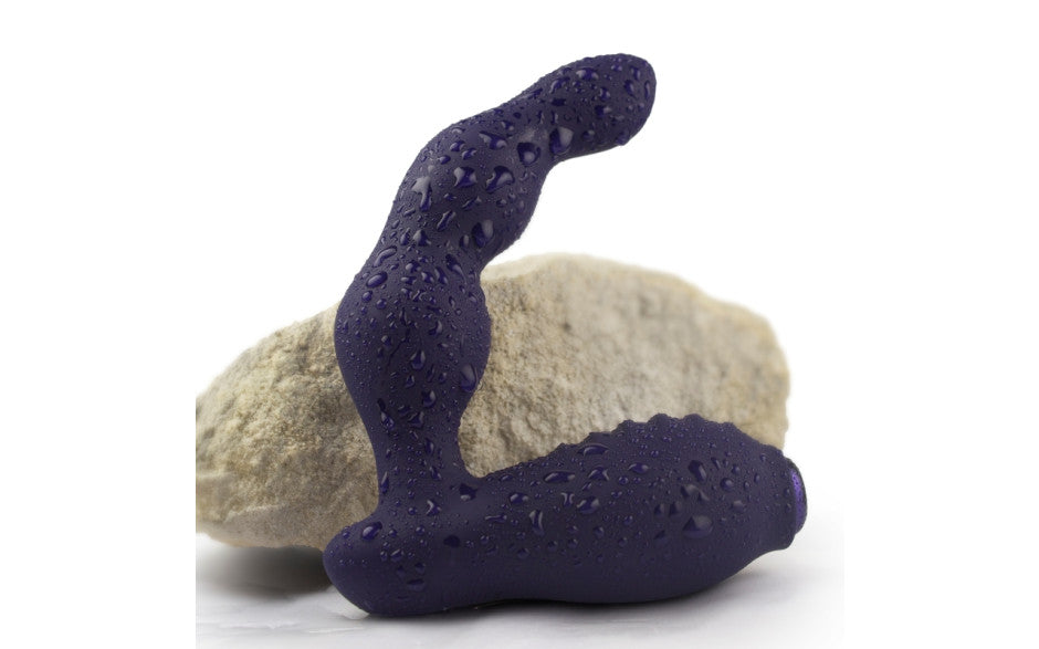 Rocks Off Nova Dominion Beaded P Spot Vibrator Blue Rocks Off