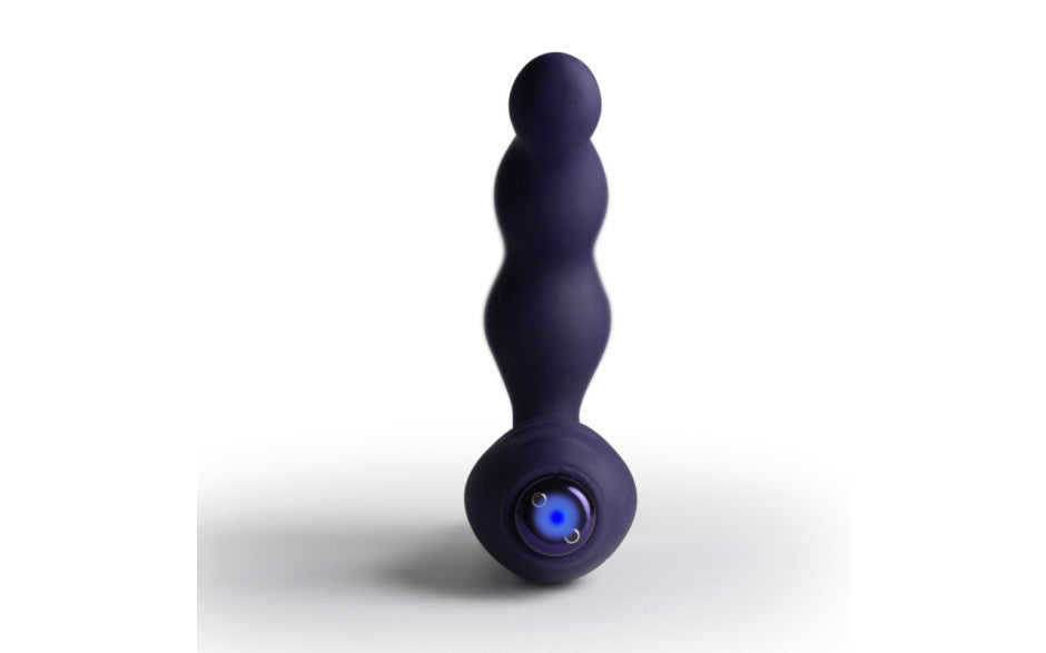 Rocks Off Nova Dominion Beaded P Spot Vibrator Blue Rocks Off