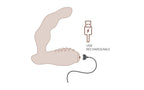 Rocks Off Nova Dominion Beaded P Spot Vibrator Blue Rocks Off