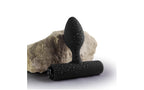 Rocks Off Nova Solaris Tapered Butt Plug Vibrator Black Rocks Off