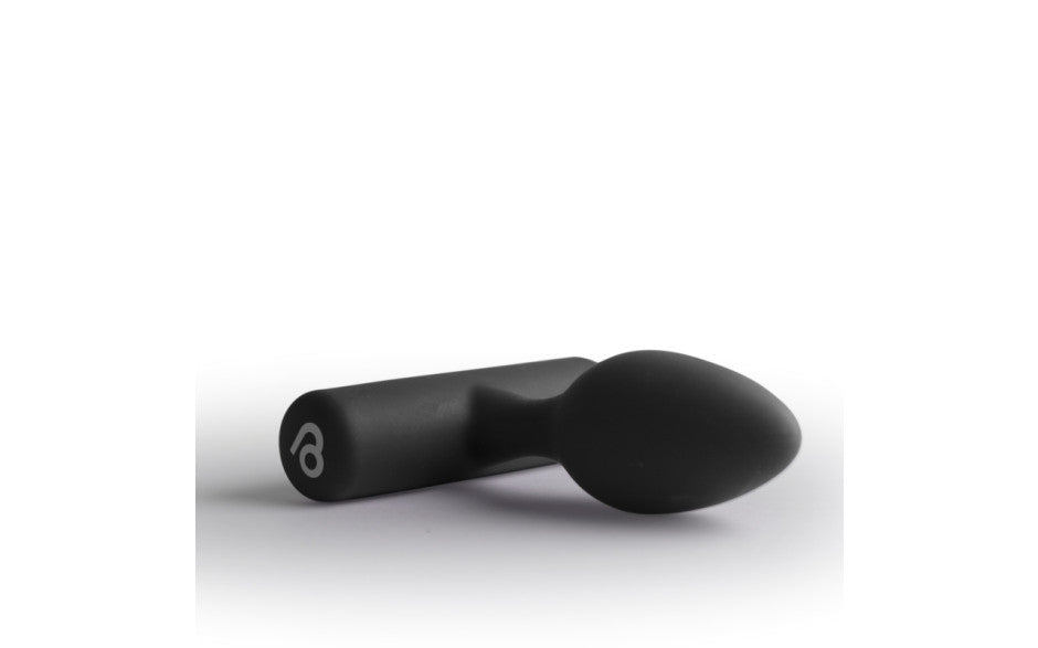 Rocks Off Nova Solaris Tapered Butt Plug Vibrator Black Rocks Off