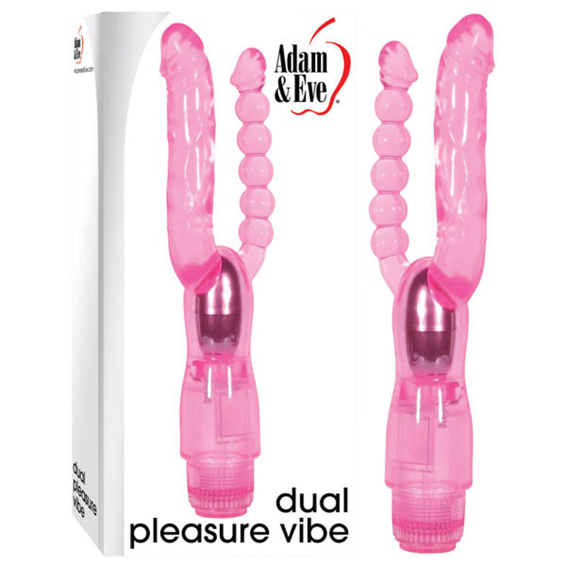 Adam & Eve Dual Pleasure Vibe Vibrator With Anal Probe 12 cm