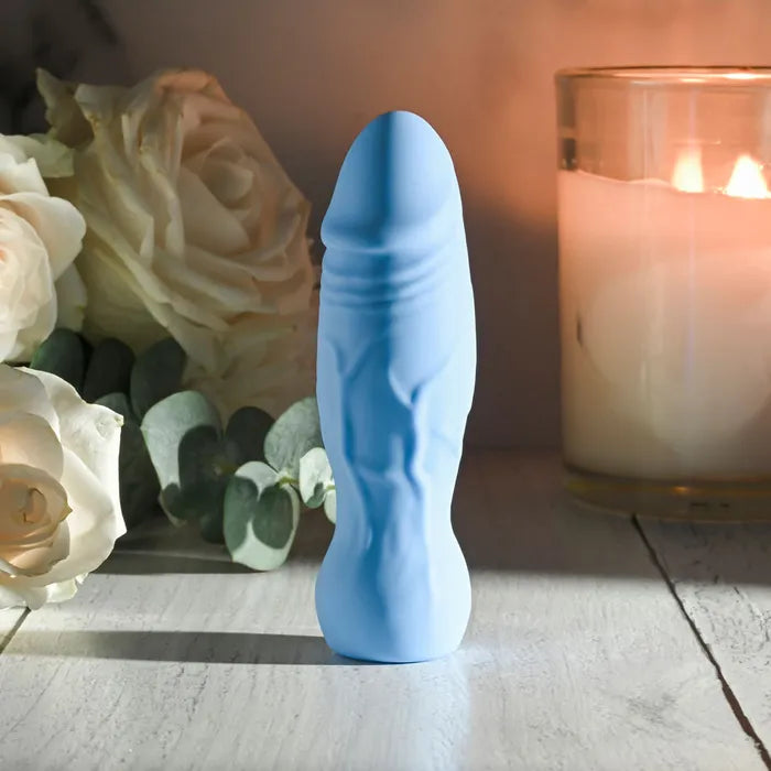 Gender X LIL BUDDY USB Rechargeable Mini Vibrator Light Blue Secondary image