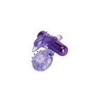 Bodywand Rechargeable Dolphin Ring With Clit Ticklers USB Rechargeable Vibrating Cock Ring Purple Bodywand