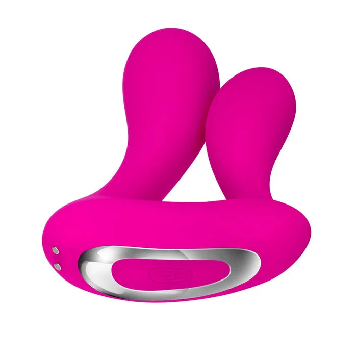 Adam & Eve Dual Entry USB Rechargeable Vibrator With Remote Control Adam & Eve