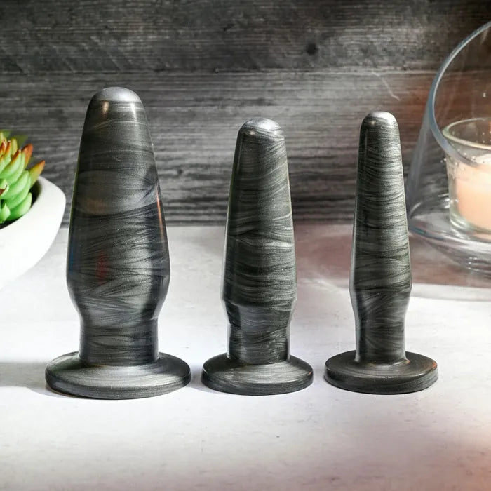 Adam & Eve ANAL ROCKETS TRAINER SET Butt Plugs Set Of 3 Sizes Secondary image