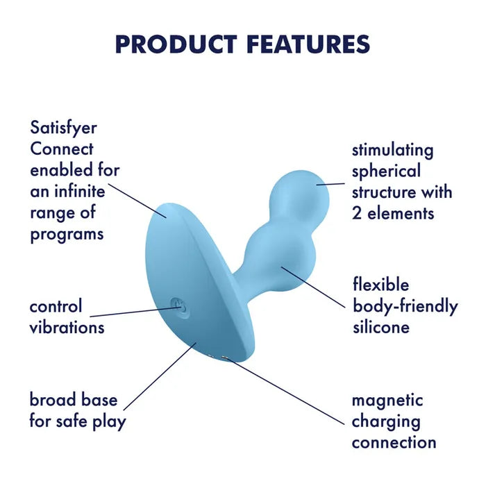 Satisfyer Deep Diver Vibrating Butt Plug With App Control Secondary image