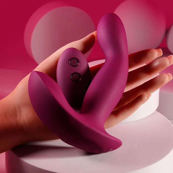 Evolved COME ON OVER USB Rechargeable Vibrator With Wireless Remote 15.9cm Secondary image