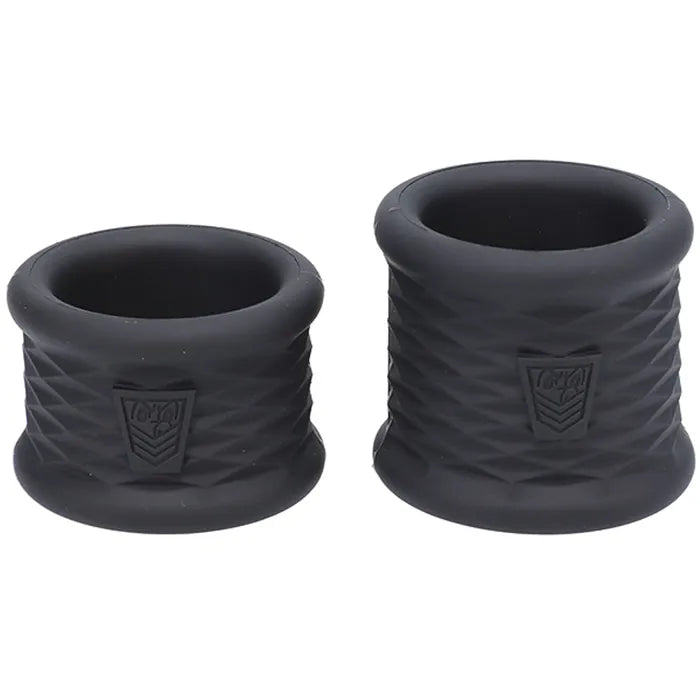 Doc Johnson Fort Troff Stretch Flex Trainers Ball Stretchers Set of 2 Black Secondary image