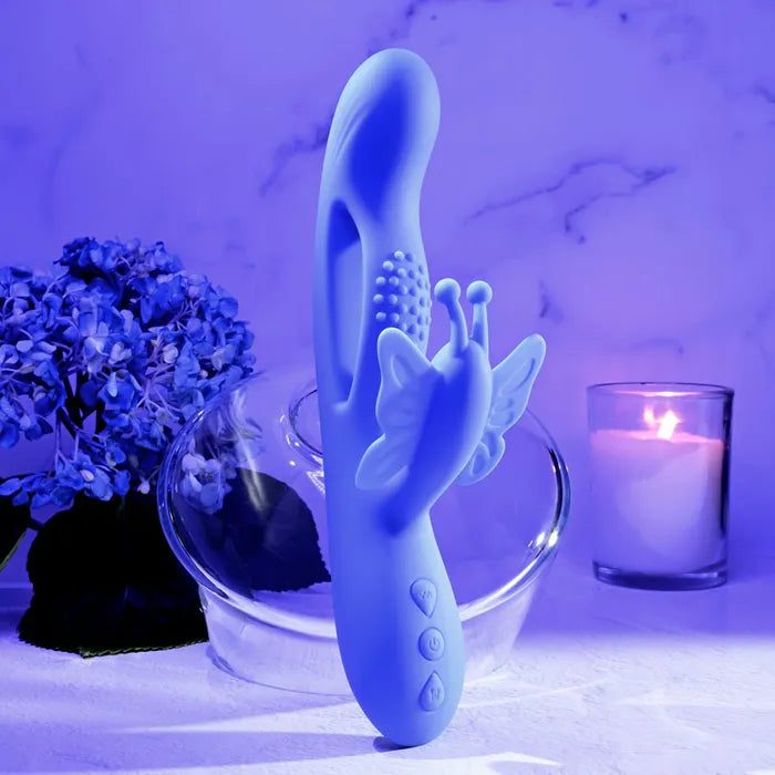 Evolved BUTTERFLY DREAMS USB Rechargeable Butterfly Vibrator 23.8cm Secondary image