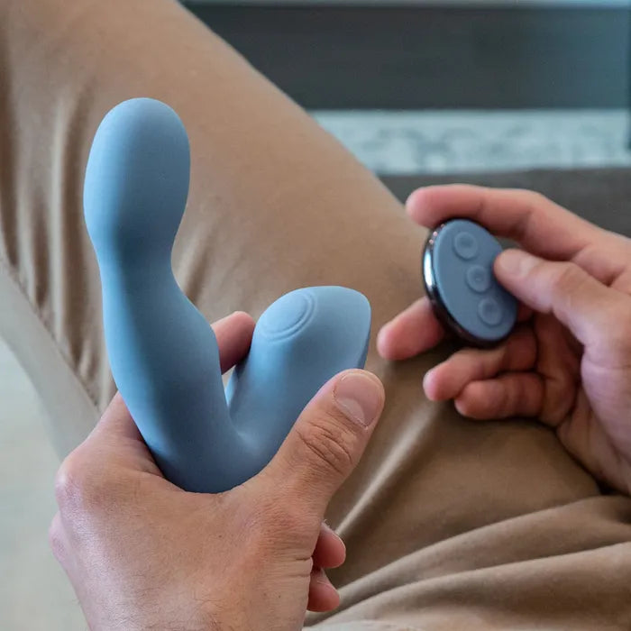 JimmyJane Pulsus P Spot USB Rechargeable Prostate Massager With Remote Secondary image