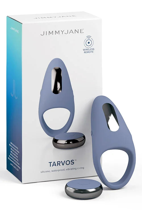 JimmyJane Tarvos 3.9" Remote Controlled Vibrating Couples Ring JimmyJane