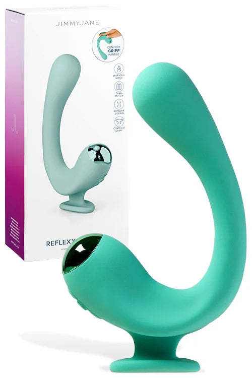 JimmyJane Reflexx 2 Heated 7.6" Rabbit Vibrator JimmyJane