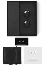 Lelo Luna Beads Noir Ben Wa Kegel Balls Lelo