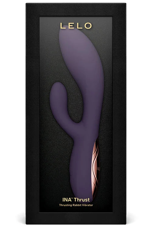 Lelo Ina Thrust 7.7" Thrusting Rabbit Vibrator With App Control Fleshlight