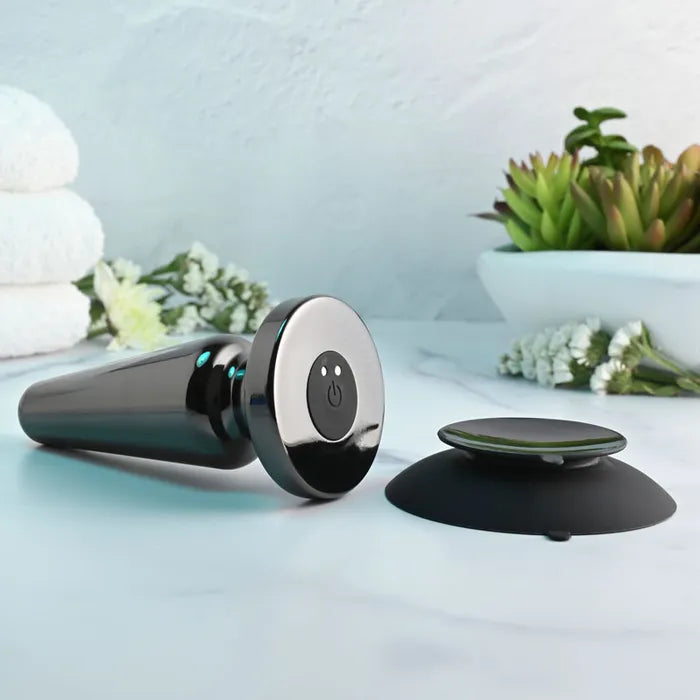 Evolved ADVANCED METAL PLUG USB Rechargeable Vibrating Butt Plug Evolved