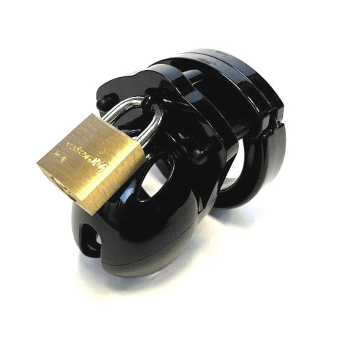 Mini-Me Black Chastity Cock Cage Kit Cock Cage Kit 1.25 Inch Secondary image