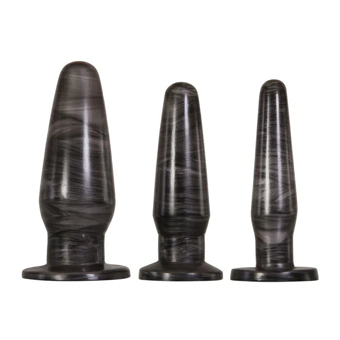Adam & Eve ANAL ROCKETS TRAINER SET Butt Plugs Set Of 3 Sizes Adam & Eve