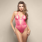 Fantasy Lingerie OPULENCE Crotchless Pearl Teddy M / L Fantasy Lingerie