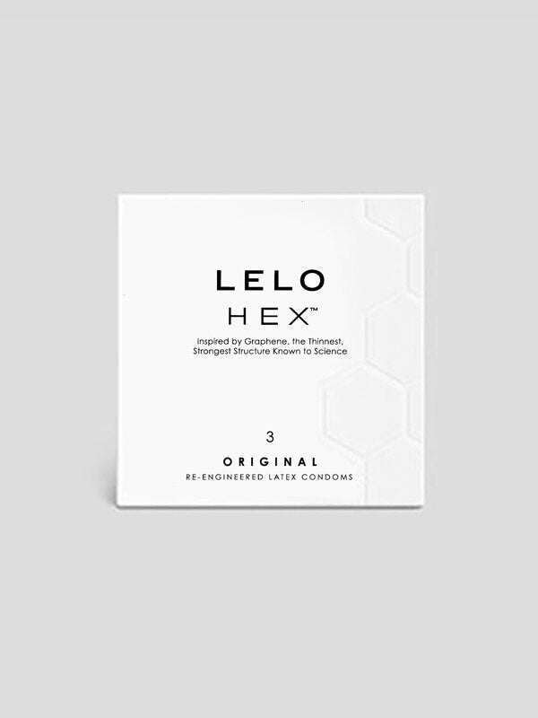 LELO HEX Original Thin Condoms 3 Pack Lelo Main image