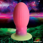 Creature Cocks Xeno Egg Glow in Dark Fantasy Butt Plug Large XR Brands