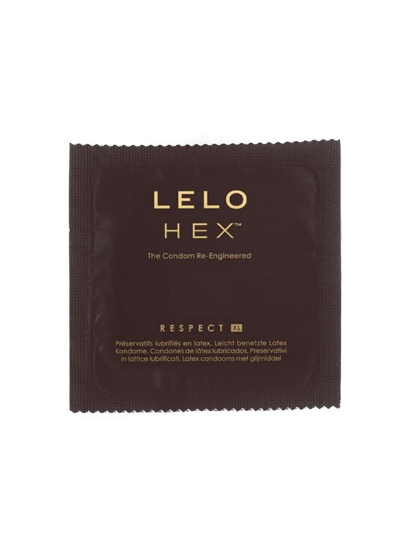 Lelo Hex Respect Hexagonal Structure Condoms 12 Pack Lelo