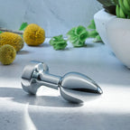 Gender X ROCKIN METAL PLUG MINI USB Rechargeable Vibrating Mini Butt Plug Gender X