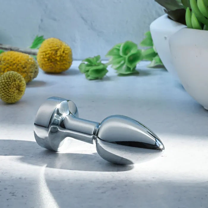 Gender X ROCKIN METAL PLUG MINI USB Rechargeable Vibrating Mini Butt Plug Gender X