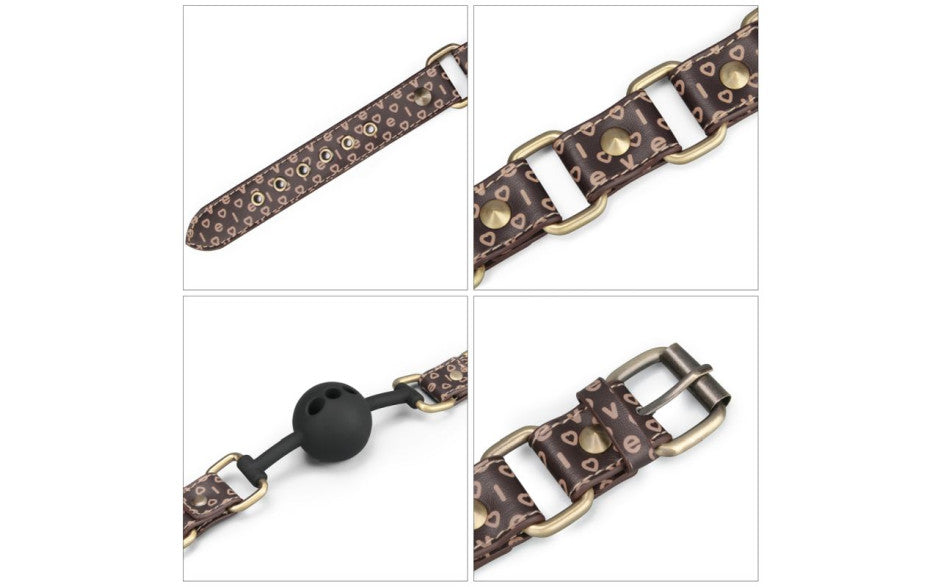 Lovetoy Rebellion Reign BDSM Play Ball Gag Lovetoy