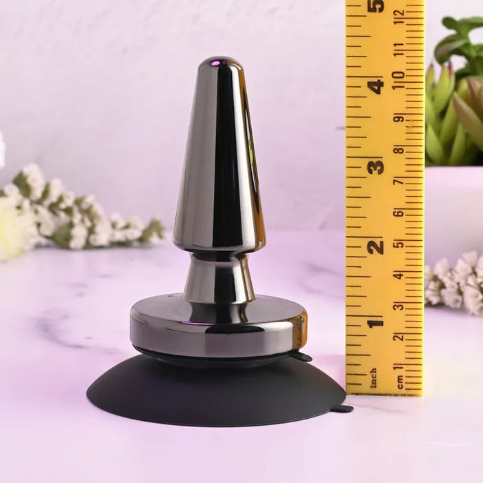 Evolved BEGINNER METAL PLUG USB Rechargeable Vibrating Butt Plug Evolved