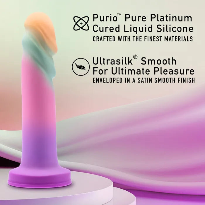 Blush Novelties Avant Sunrise Gaze Dildo 19cm Sherbet Blush Novelties
