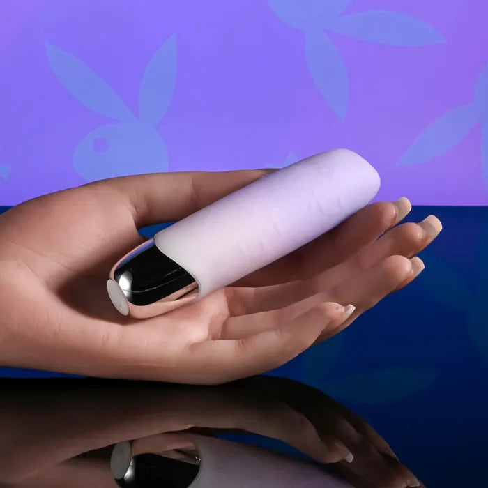 Playboy Pleasure BUNNY BUNCH USB Rechargeable Bullet Vibrator Pearl Secondary image