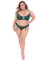 Bra Sets STM-11183X-Green-3X/4X (H) Seven Til Midnight