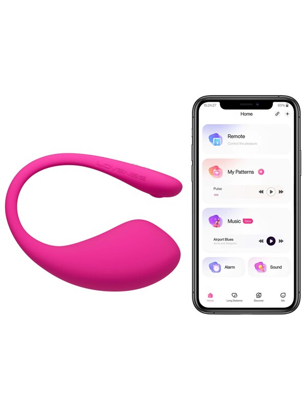 Lovense Lush 3 Bluetooth Remote & App Controlled Egg Vibrator Lovense