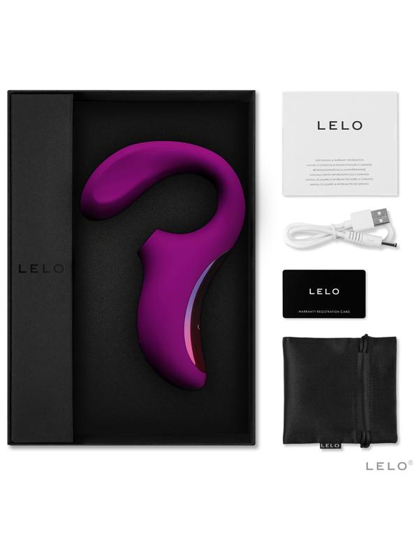 Lelo Enigma Dual Action Sonic Clitoral & G Spot Massager Lelo