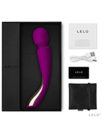 Lelo Smart Wand 2 Medium Vibrating Body Wand Massager Lelo