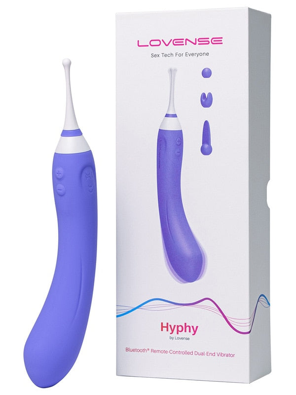 Lovense Hyphy Bluetooth Dual End G Spot Vibrator Lovense