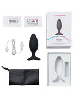 Lovense Hush 2 (1) Remote Controlled Vibrating Butt Plug Lovense