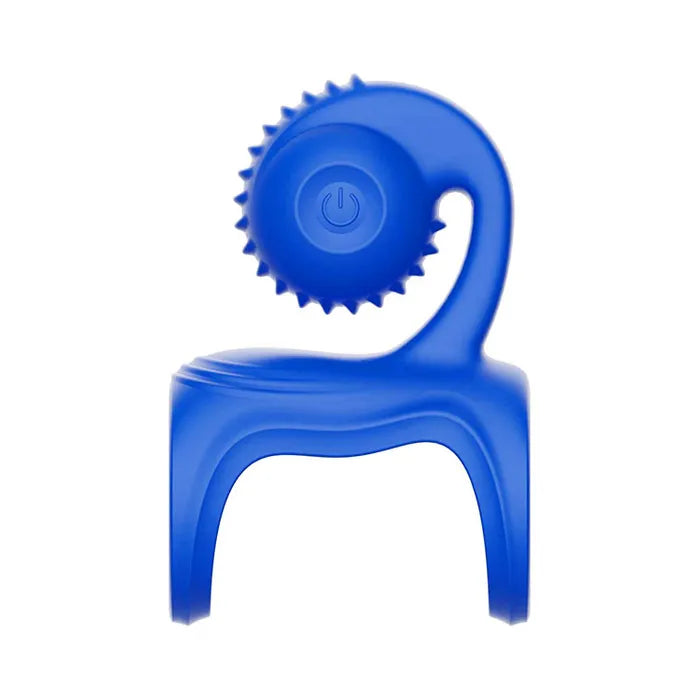 Adam & Eve ROCKIN & ROLLIN SNAIL USB Rechargeable Vibrating Couples Cage Blue Adam & Eve