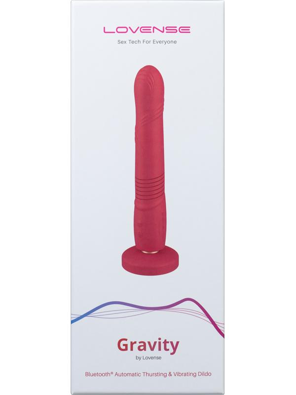 Lovense Gravity App Control Vibrating & Thrusting Dildo Lovense