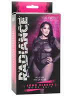 Radiance Plus Size Long Sleeve Body Suit CalExotics