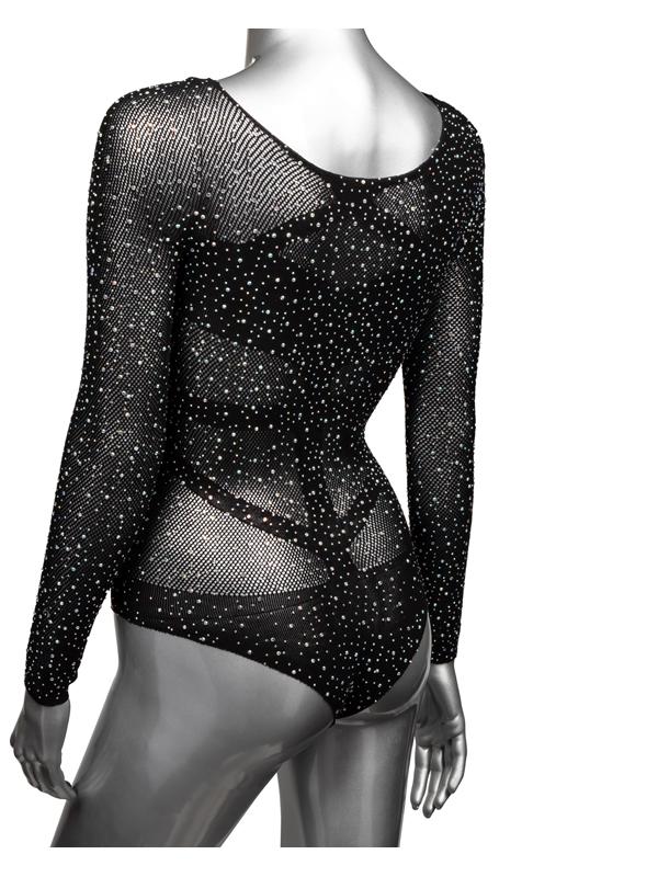 Radiance Plus Size Long Sleeve Body Suit CalExotics Main image