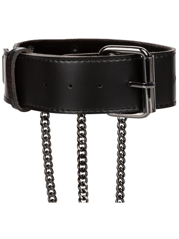 CalExotics Euphoria Collection Plus Size Multi Chain Collar Harness Secondary image