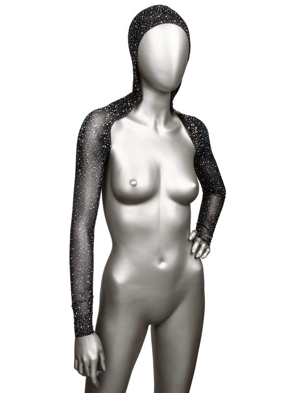 Radiance Plus Size Hooded Shoulder Shrug CalExotics Main image