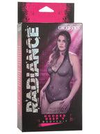 Radiance Plus Size Hooded Deep V Bodysuit CalExotics