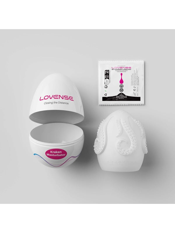 Lovense Kraken Stretchable Male Masturbator Egg Single Lovense