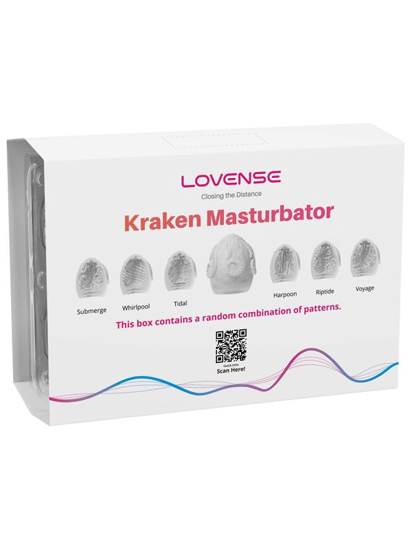Lovense Kraken Stretchable Male Masturbator Egg Variety 6 Pack Lovense